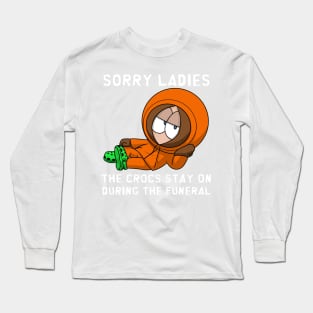 Kenny Crocs (White Text) Long Sleeve T-Shirt